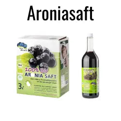 Aroniasaft von Heide Aronia Bio Aroniasaft aus eigenem Anbau – KONFITEE