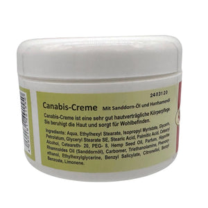 Cannabis Creme mit Hanfsamenöl von Naturfreunde Naturfreunde