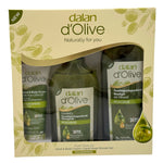 Olivenöl Kosmetik Geschenk Set Duschgel Seife Handcreme und Körpercreme Dalan