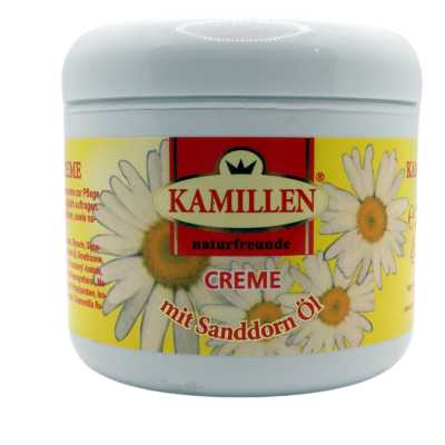 Kamillen Creme mit Sanddornöl von Naturfreunde konfitee.de